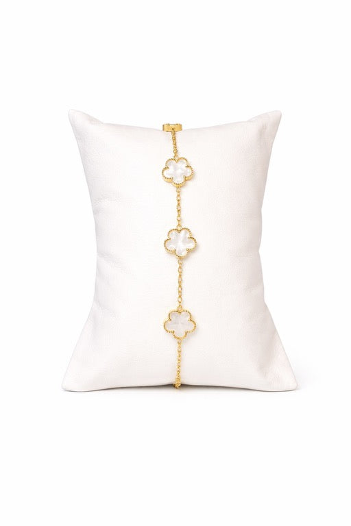 Bracelet Icon blanc nacré